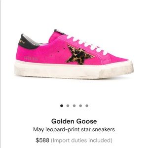 Brand new pink GGDB May sneakers size 38